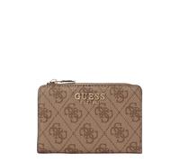 GUESS Portamonete 'LAUREL II SLG ZIP ARND CRD CSE' beige / marrone Donna GUESS One Size
