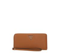GUESS Portamonete 'TALENT SLG LARGE ZIP AROUND' caramello Donna GUESS One Size caramello