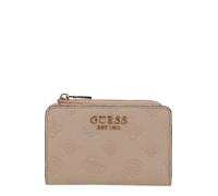 GUESS Phoebe - Custodia per carte da donna con cerniera, logo Simply Taupe, taglia unica
