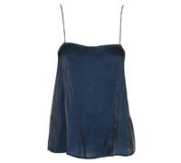 Guess Poseidon Blu Amari Liquid Tie-Strap Shimmer Canotta M