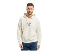 Guess - Printed Logo Hoodie - -Sweatshirts & Hoodies -Uomo -Bianco -L