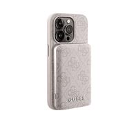 GUESS Protettiva GUBPM5P14L4GEMGP Cover per Apple iPhone 14 Pro, Rosa