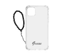 GUESS Protettiva GUHCP12MKPSBK Cover per Apple iPhone 12 Pro, Nero