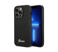 GUESS Protettiva GUHCP14LHGGSHK Cover per Apple iPhone 14 Pro, Nero