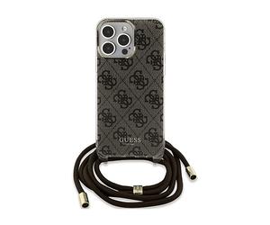 GUESS Protettiva GUHCP15LH4SEW Custodia per Apple Smarphone, Marrone