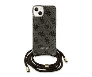 GUESS Protettiva GUHCP15SHC4SEW Custodia per Apple Smarphone, Marrone