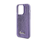GUESS Protettiva GUHCP15XPSFDGSU Cover per Apple iPhone 15 Pro Max, Viola