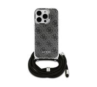GUESS Protettiva GUHCP16LHC4SEW Custodia per Apple Smarphone, Marrone