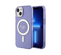 GUESS Protettiva GUHMP14MHCMCGU COVER MAGSAFE per Apple iPhone 14 Plus, Viola