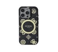 GUESS Protettiva GUHMP16LH4PY over per Apple iPhone 16 Pro, Bianco