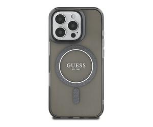 GUESS Protettiva GUHMP16LHFGEREK Cover per Apple iPhone 16 Pro, Nero