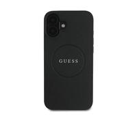GUESS Protettiva GUHMP16MPGHSMMK Cover per Apple iPhone 16 Plus, Nero