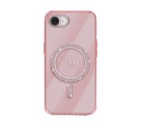 GUESS Protettiva GUHMPSE4HFGEREP Cover per Apple iPhone 16e, Rose clair