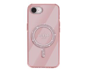 GUESS Protettiva GUHMPSE4HFGEREP Cover per Apple iPhone 16e, Rose clair