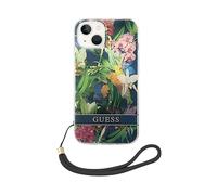 GUESS Protettiva GUOHCP14SHFLSB COVER per Apple iPhone 14, Multicolore