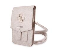 GUESS Protettiva GUWBG4GFPI Custodia a libro per Universale Smartphone, Rosa Champagne
