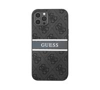 Guess Custodia 4G Stripe per iPhone 13 Pro PU Grigio