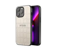 GUESS PU croco COVER per Apple iPhone 13 Pro, Beige