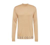 GUESS Pullover 'Alf' camello / marrone / bianco Uomo GUESS M camello / marrone / bianco
