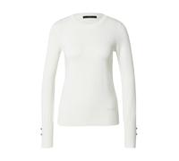 Guess jeans Guess Elinor RN LS Swtr Maglione, G012 Bianco Crema, XS Donna