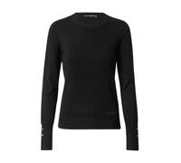 GUESS Elinor RN LS Swtr Maglione, Jblk Jet Black A996, XS Donna