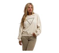Guess - Rachele Triangle Sweatshirt - - Sweatshirts & Hoodies - Donna - Beige - S