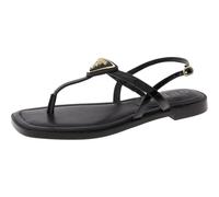 GUESS Rainey, Sandali Bassi Donna, Nero 001, 36 EU