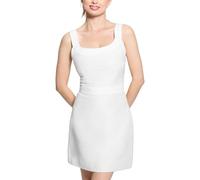 Guess Robe Carmela Eco ES Sans Manches pour Femme, Kaki Mousse, Taille S