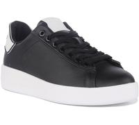 GUESS Rockies Grosso Pizzo Scarpe Casual Donna da Ginnastica Nere Misura 3 -