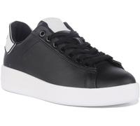 Guess Rockies Scarpe Casual In Pizzo Chunky Da Donna Nere Taglia 3 - 8