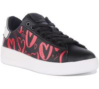 GUESS Rockies7 Grosso Stringate Trainer da Donna Nero Misura 3 - 8