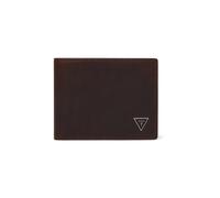 Guess - Roma Genuine Leather Wallet - - Accessories - Uomo - Marrone - ONE SIZE
