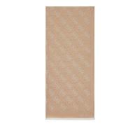 GUESS Ruma Jacquard Scarf White Logo