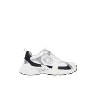 GUESS Runner Ibitha Inserti Laminati Runner FLTIBIELE12 (Bianco/Nero, Sistema Taglie Calzature EU, Adulto, Donna, Numero, Media, 40)