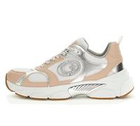 GUESS Runner Ibitha Inserti Laminati Runner FLTIBIELE12 (Bianco/Rosa, Sistema Taglie Calzature EU, Adulto, Donna, Numero, Media, 39)