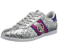 Guess Rylinn/Active Lady/Texture Sneaker, Donna, Argento, 37 EU (4.5 UK)