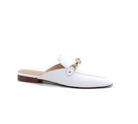 Guess Sabot in Pelle Bianco con Morsetto Oro (Numeric_37)