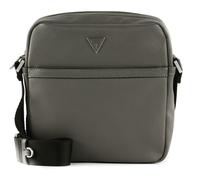 GUESS Saffiano Top Zip Xbody Flat Grey