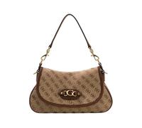 Guess - Samantha Borsa a Spalla con Patta - - Bags - Donna - Marrone - S