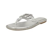 GUESS Sandali bassi Saima Donna, Cristallo Argento 098, 41 EU