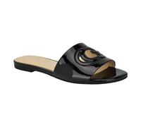 Guess Sandali bassi Tashia da donna, Vernice nera 002, 38 EU