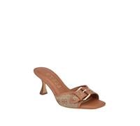 GUESS Sandali DistaHeeled Donna, Beige Marrone 210, 41 EU