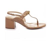 GUESS Sandalo con Tacco Sandra TC 65 Pelle Sand DS22GU67 FL6SNDLEA03 37