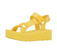 Guess Sandalo con Zeppa Avin Donna, Giallo 700, 39 EU