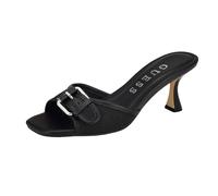GUESS Sandalo Dista con Tacco Donna, Nero 002., 36.5 EU