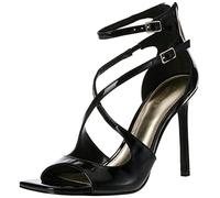 Guess Sandalo donna con tacco Sella, Vernice nera, 40 EU