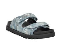 GUESS Sandalo Fabulon Donna, Denim Blu Meduim 420, 36 EU