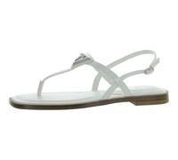 GUESS Sandalo Piatto Rainey Donna, Bianco 140, 40 EU