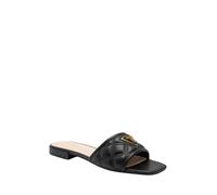 GUESS Sandalo piatto Tameli da donna, 38, Nero 001., 38 EU