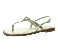 GUESS Rainey, Sandali Bassi Donna, Oro 710, 36 EU